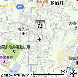 大阪府堺市美原区多治井731周辺の地図