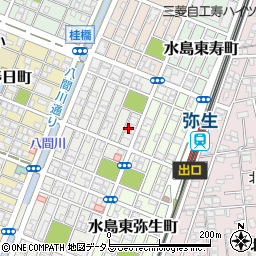 岡山県倉敷市水島西弥生町10-2周辺の地図