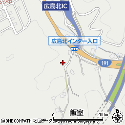 広島県広島市安佐北区安佐町飯室2042周辺の地図