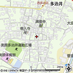 大阪府堺市美原区多治井735周辺の地図