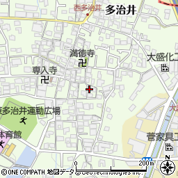 大阪府堺市美原区多治井726周辺の地図