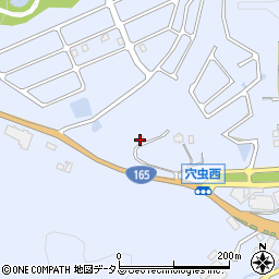 奈良県香芝市穴虫3258周辺の地図