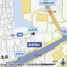 太井東周辺の地図