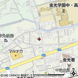 岡山県浅口市金光町占見新田565周辺の地図