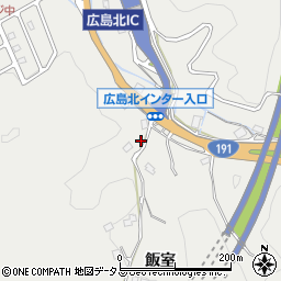 広島県広島市安佐北区安佐町飯室2041周辺の地図