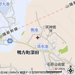 岡山県浅口市鴨方町深田189-2周辺の地図