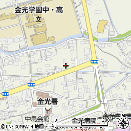 中国銀行金光支店 ＡＴＭ周辺の地図