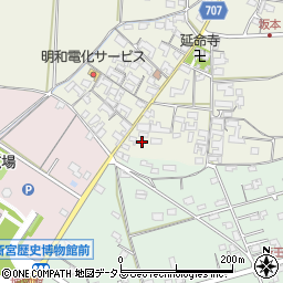 三重県多気郡明和町坂本1450周辺の地図