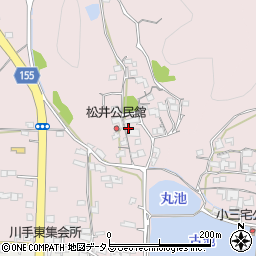岡山県浅口市鴨方町益坂1677-1周辺の地図