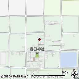 奈良県磯城郡田原本町笠形308周辺の地図