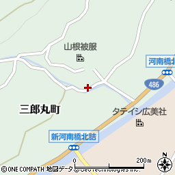 広島県府中市三郎丸町203周辺の地図