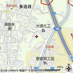 大阪府堺市美原区多治井707周辺の地図