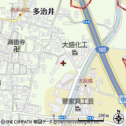 大阪府堺市美原区多治井707周辺の地図