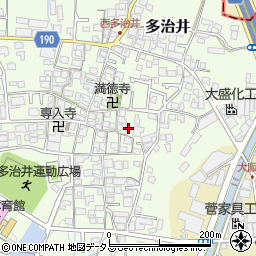 大阪府堺市美原区多治井691-3周辺の地図