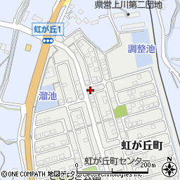 三重県松阪市虹が丘町21-7周辺の地図
