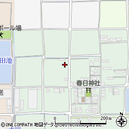 奈良県磯城郡田原本町笠形119-3周辺の地図