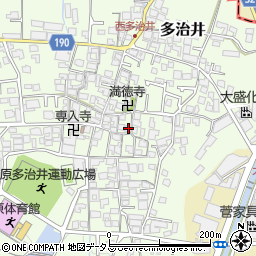大阪府堺市美原区多治井687周辺の地図