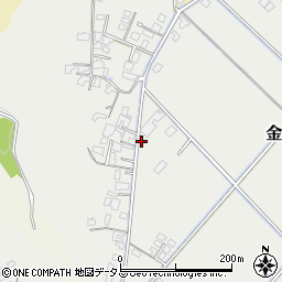 岡山県浅口市金光町八重589周辺の地図