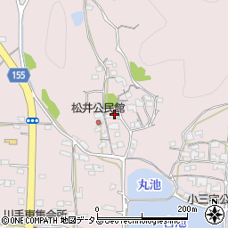 岡山県浅口市鴨方町益坂1677周辺の地図