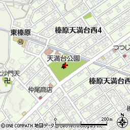 奈良県宇陀市榛原天満台西2丁目45周辺の地図