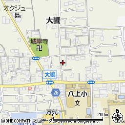 大阪府堺市美原区大饗177-11周辺の地図