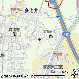 大阪府堺市美原区多治井699-3周辺の地図