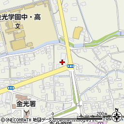 ＥＮＥＯＳ金光町ＳＳ周辺の地図