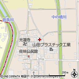 奈良県磯城郡田原本町佐味681周辺の地図