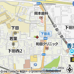 日蓮宗妙覚教会周辺の地図