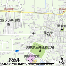 大阪府堺市美原区多治井296周辺の地図