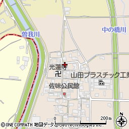 奈良県磯城郡田原本町佐味693周辺の地図