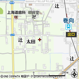 奈良県桜井市太田103周辺の地図