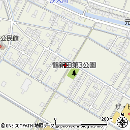 岡山県倉敷市連島町鶴新田1103-1周辺の地図