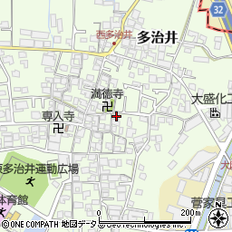 大阪府堺市美原区多治井690周辺の地図