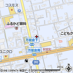 広島県福山市駅家町万能倉1247周辺の地図