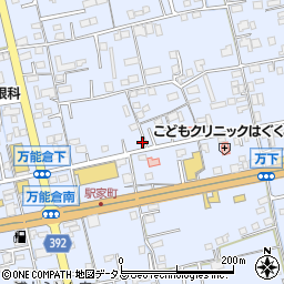 広島県福山市駅家町万能倉1111-10周辺の地図