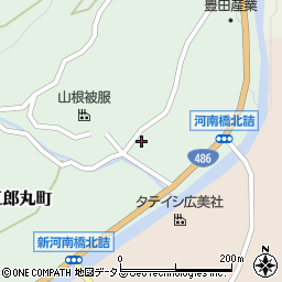広島県府中市三郎丸町290周辺の地図