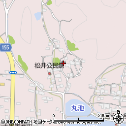岡山県浅口市鴨方町益坂1693-2周辺の地図