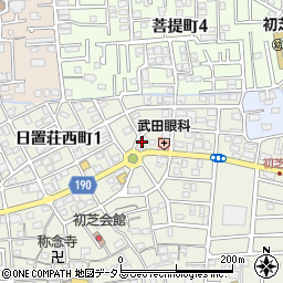 梅山医院周辺の地図