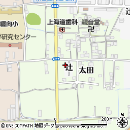 奈良県桜井市太田211周辺の地図
