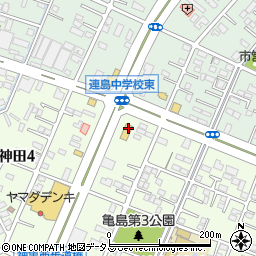 マクドナルド倉敷連島店周辺の地図