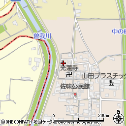 奈良県磯城郡田原本町佐味691周辺の地図
