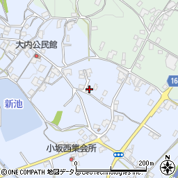 岡山県浅口市鴨方町小坂西15周辺の地図