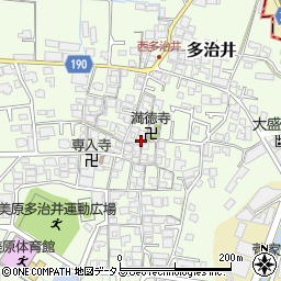 大阪府堺市美原区多治井680周辺の地図