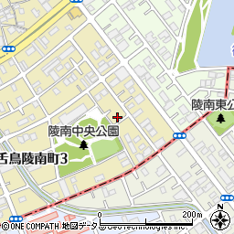 大阪府堺市北区百舌鳥陵南町3丁259周辺の地図