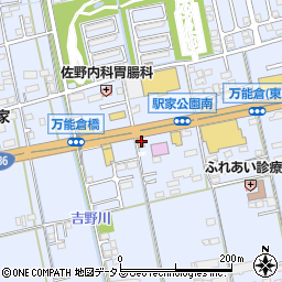 すき家４８６号福山駅家店周辺の地図