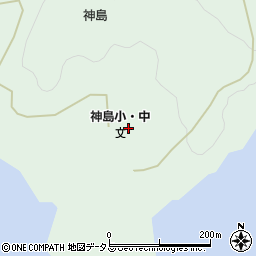 三重県鳥羽市神島町358周辺の地図