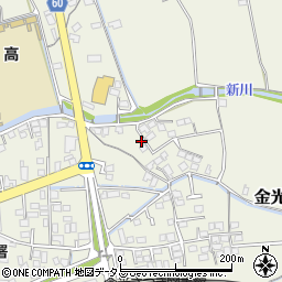 岡山県浅口市金光町占見新田939-2周辺の地図