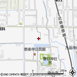 奈良県磯城郡田原本町秦庄周辺の地図