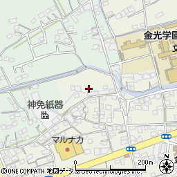 岡山県浅口市金光町占見新田611周辺の地図